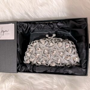 Jules Joyner Embellished Jewel Clutch